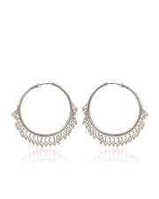 Kavya Silver Lookalike Earrings